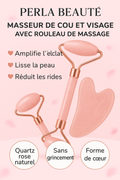 Masseur de cou et de visage pour rouleau de massage