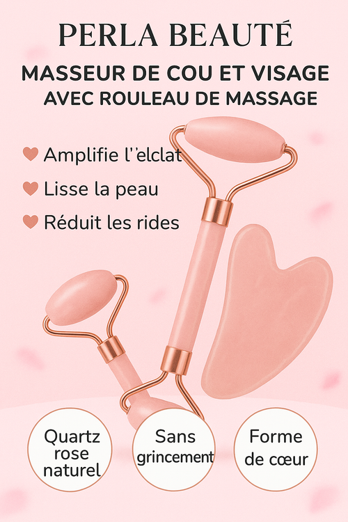 Masseur de cou et de visage pour rouleau de massage